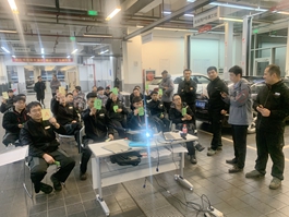 197 城西德奧組織開展“進無畏 共攀越”第六屆維修技能比武大賽