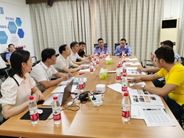 250 浙江省市場監(jiān)督管理局五化考評組一行領(lǐng)導(dǎo)蒞臨紹興金恒德開展考評驗(yàn)收工作