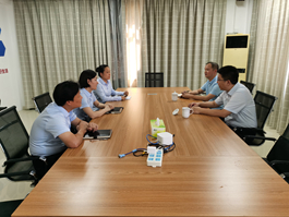 296 紹興市商務局副局長鄒豐蒞臨紹興金恒德市場考察指導工作