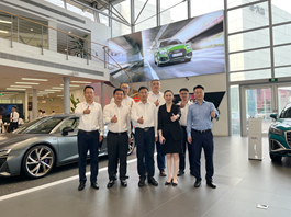 298 一汽大眾公司紀委書記任叢林一行蒞臨杭州德奧走訪指導