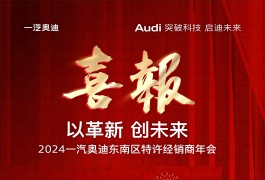 387  集團汽車板塊在2024一汽奧迪東南區特許經銷商年會中喜獲各項榮譽