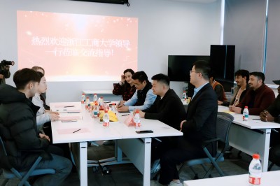471 浙江工商大學師生一行到訪金恒德集團參觀交流